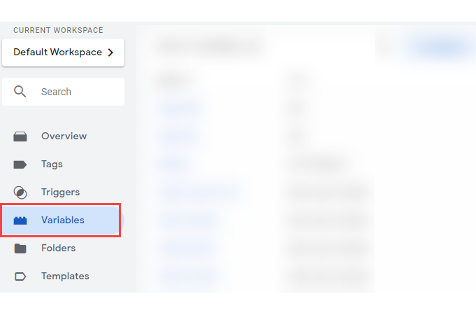google tag manager example
