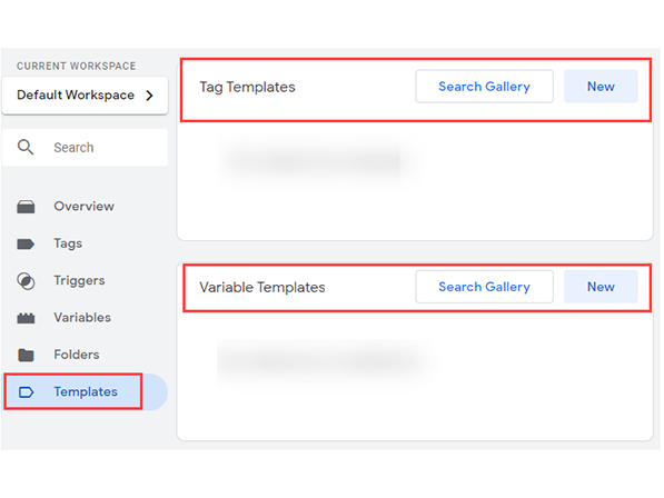 google tag manager example