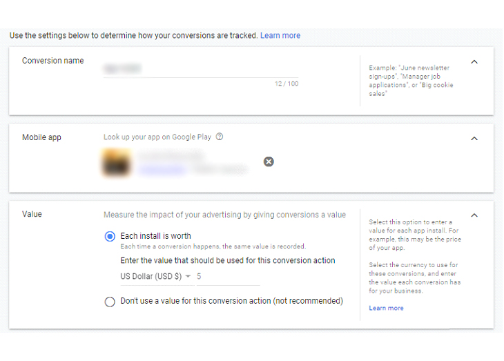 mobile app conversion