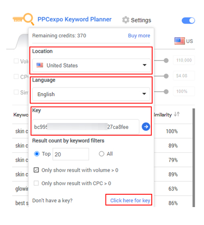 free google keyword planner