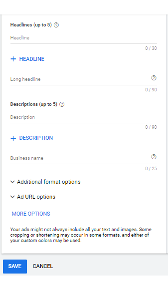 Responsive display ads specs