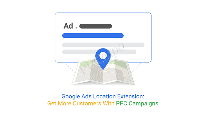 Google ads location extension