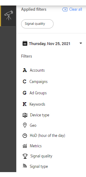 performance metrics example