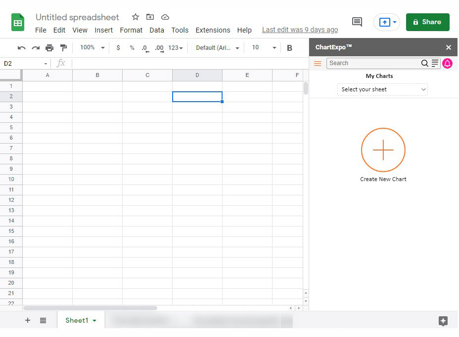 Digital marketing report template