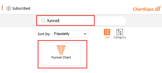 funnel chart excel