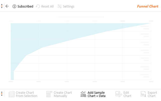 funnel chart excel