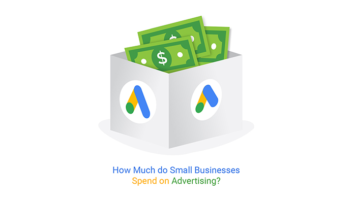 how much do small businesses spend on advertising