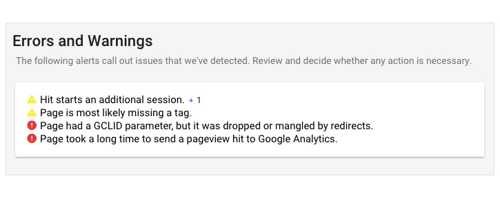 google analytics code example