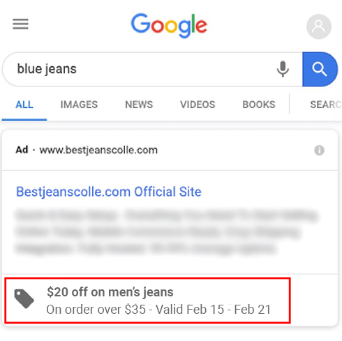 google ads promotion extensions