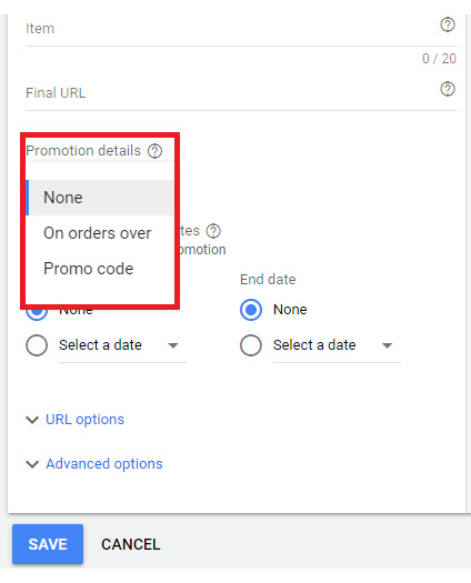 google ads promotion extensions