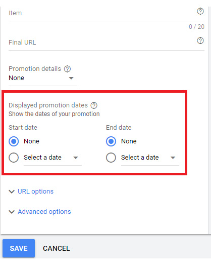 google ads promotion extensions