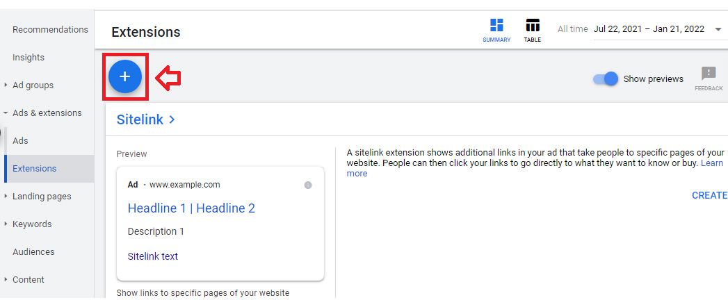 google ads promotion extensions