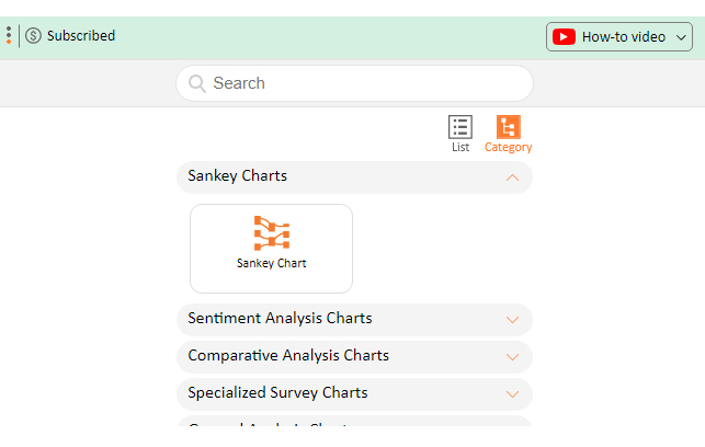 Slope chart in Excel