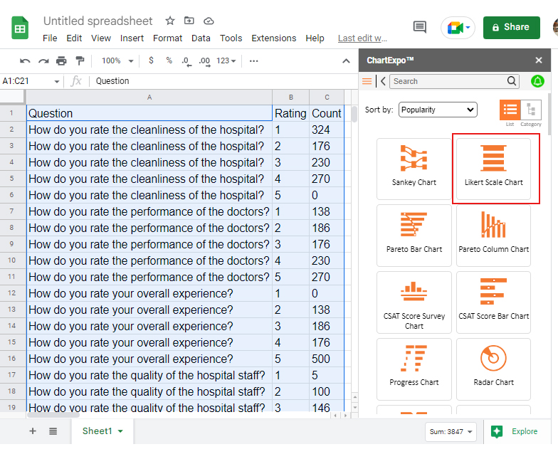 Survey Results Presentation Example