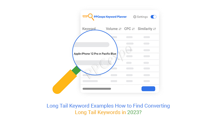 Long tail keyword examples