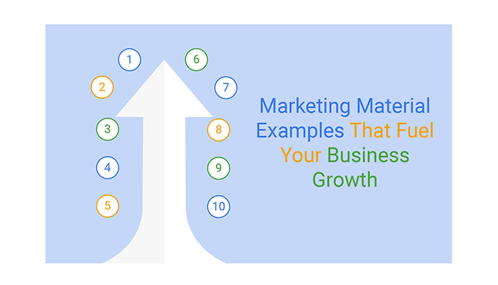 marketing material examples
