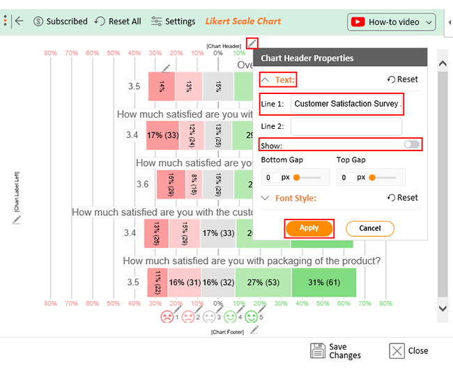 customer satisfaction survey report