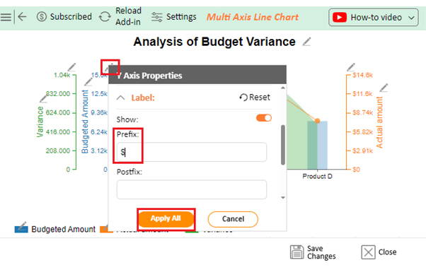 Budget Variance Calculation 10