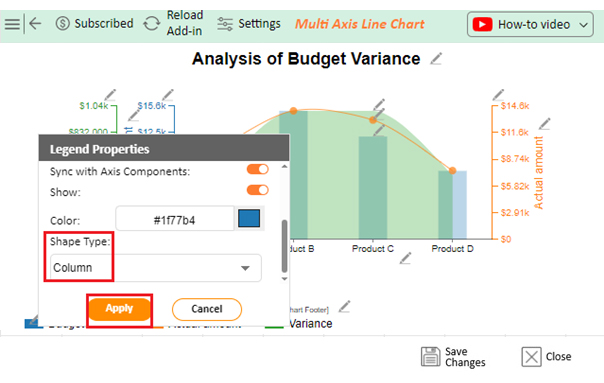 Budget Variance Calculation 12