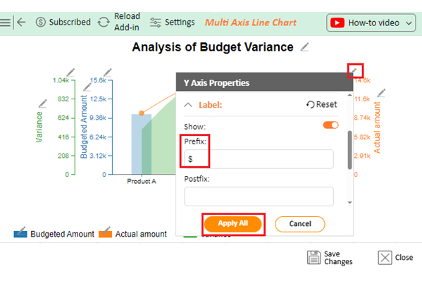 Budget Variance Calculation 9