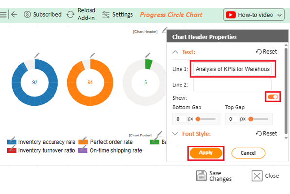 KPIs for Warehouse 6