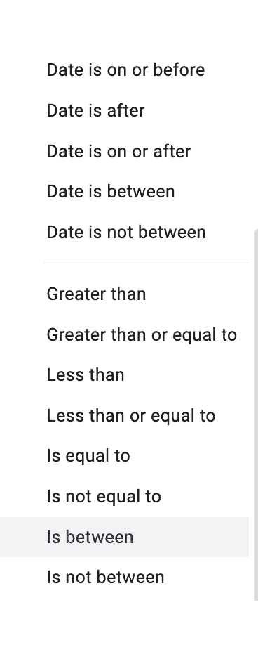 Data Validation in Google Sheets 5