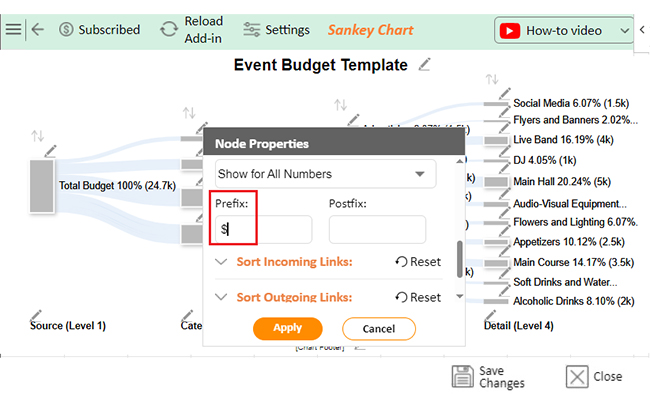 Event Budget Template in Excel 8