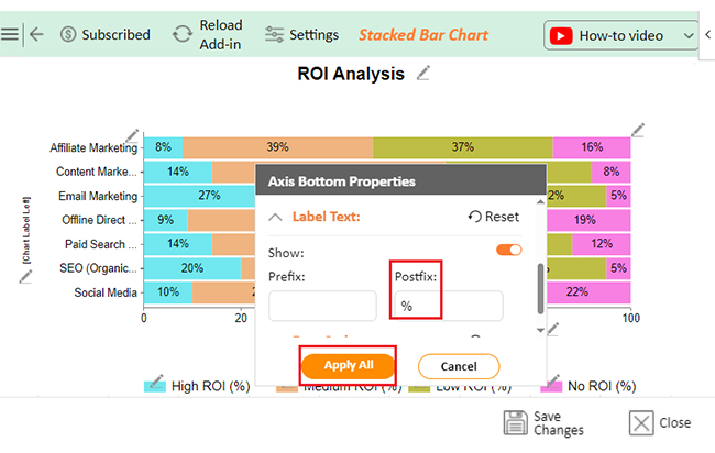 ROI in Excel 17