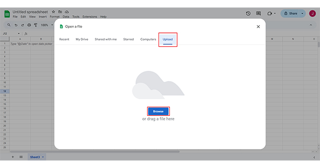 Import CSV to Google Sheets 3