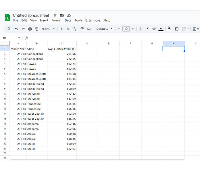 Import CSV to Google Sheets 6