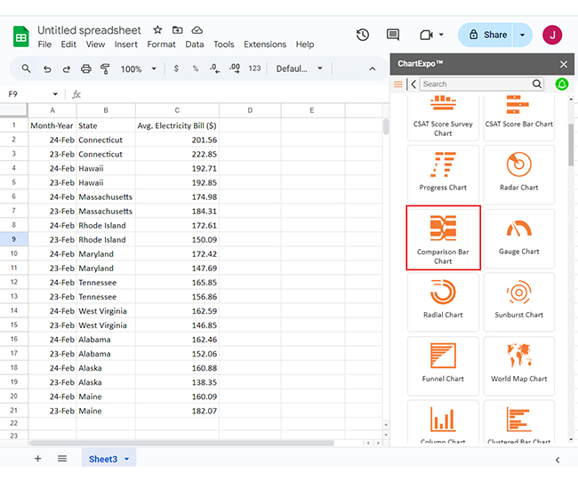 Import CSV to Google Sheets 9