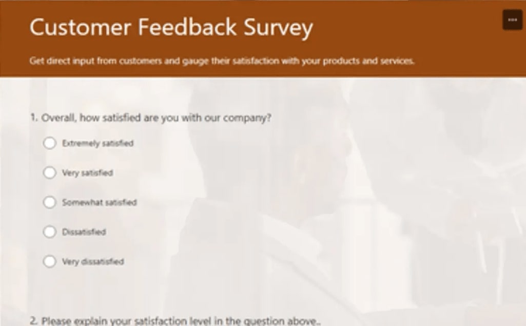 Customer Feedback templates